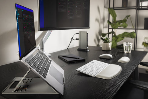 SmartFit® Easy Riser™ Go Adjustable Ergonomic Laptop Riser and Cooling Stand - Small